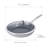 Henckels Paradigm Ceramic 12-Inch Stainless Steel Dual Performance Fry Pan + Lid