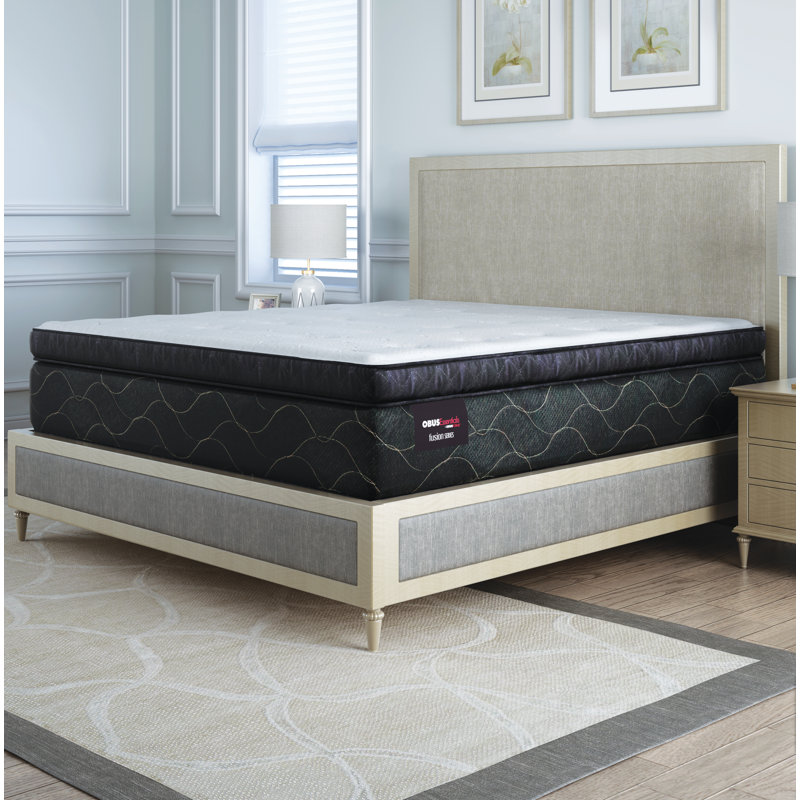 Matelas en mousse viscoélastique gélifiée 14 po Fusion Series, Grand