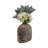 11" Generra Small Brown Omix Vase