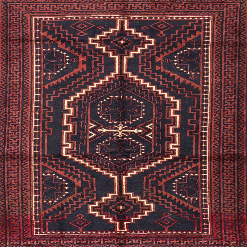 Oriental Indoor Rug, Square 8'