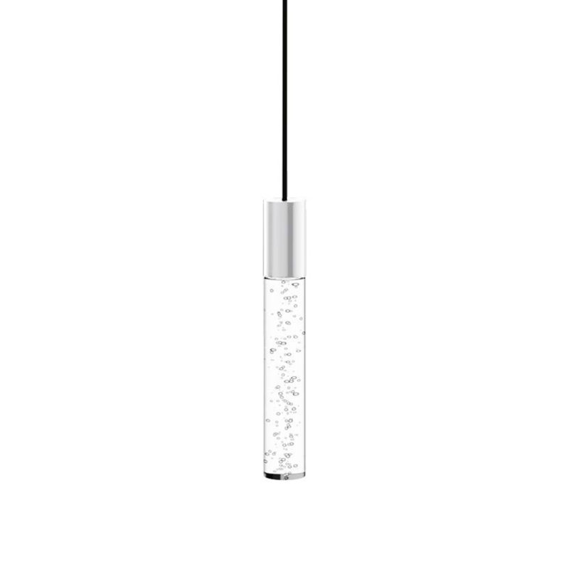 Bubbles 1" Acrylic Light Guide Single Pendant - 3W, White