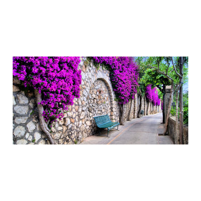 Charming Streets - Wrapped Canvas Print
