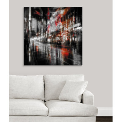 «City at Night V», impression sur toile