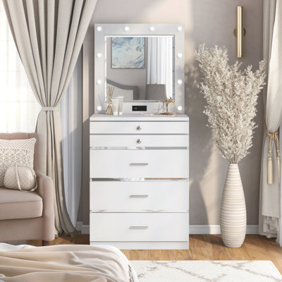 Commode 5 tiroirs Sarim