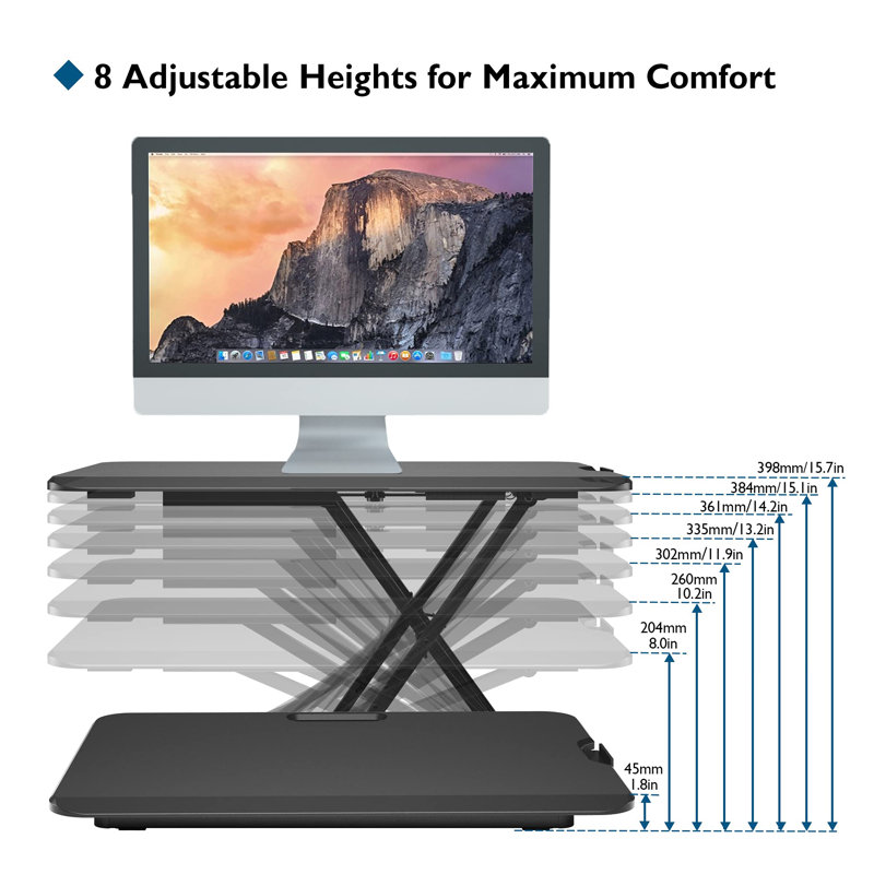 Adjustable Standing Desk Converter