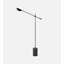 Lampe sur pied rétro en marbre Saltimbanque | Cadre mince | Chaude 3500K | Style industriel-1712895536