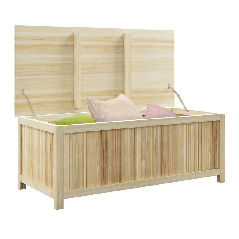 Boîte de rangement d'extérieur 45,5 gallons Outsunny