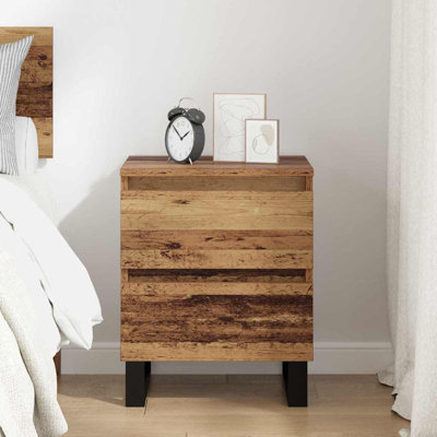 40cm W Manufactured Wood Bedside Table