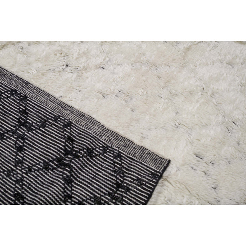 Wool Geometric Area Rug, Rectangle 10' x 14'