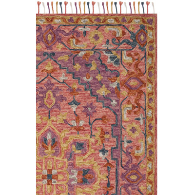 Vahakn Hand Tufted Wool Oriental Rug