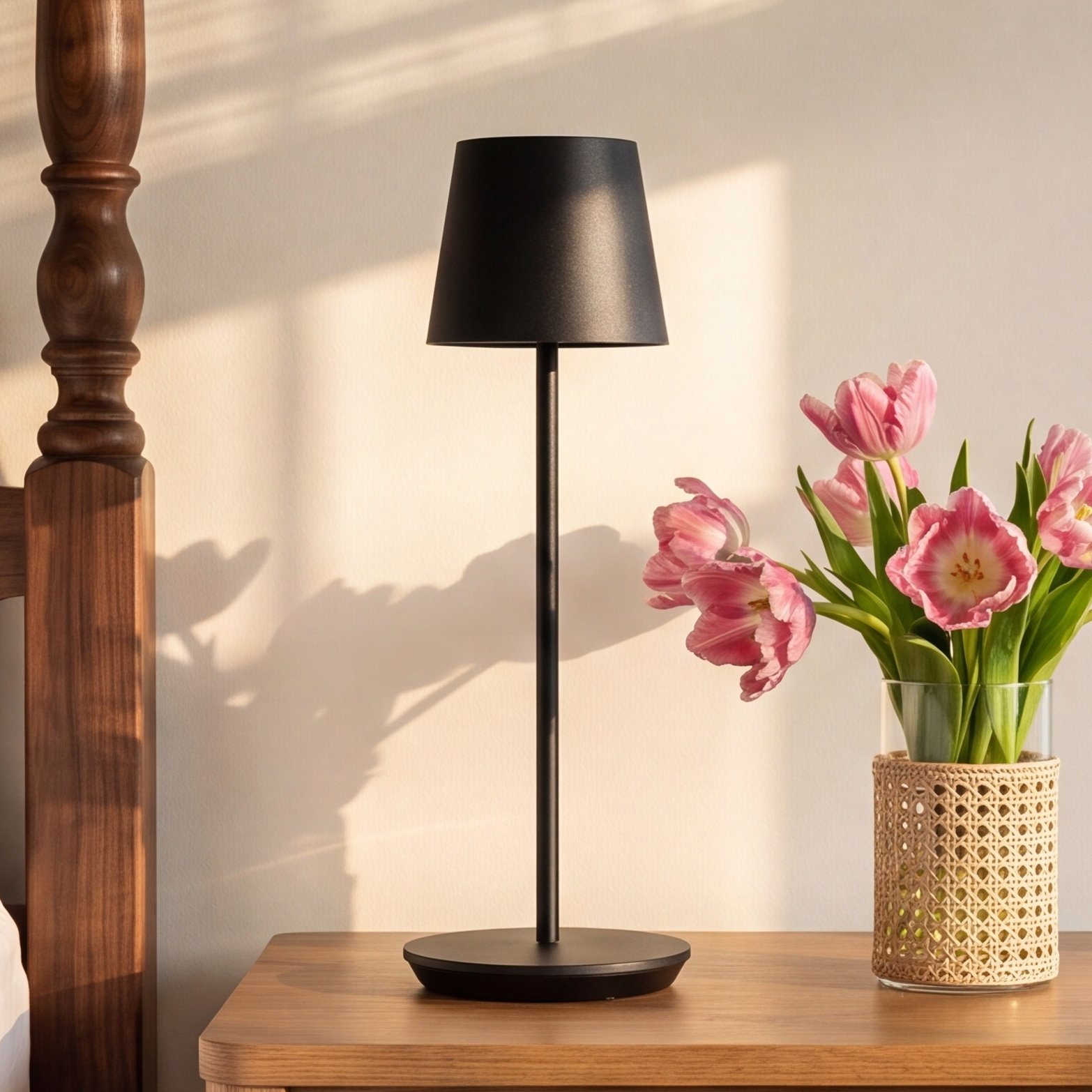 Nevis Table Lamp, Black
