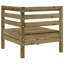 Staveley 63.5cm Wide Wood Patio Sectional-609128803