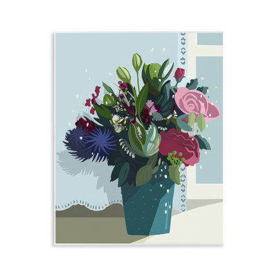 «After The Wedding Bouquet», art mural sur bois par Betty Boynes