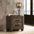 Rustic Brown 2-Drawer Nightstand