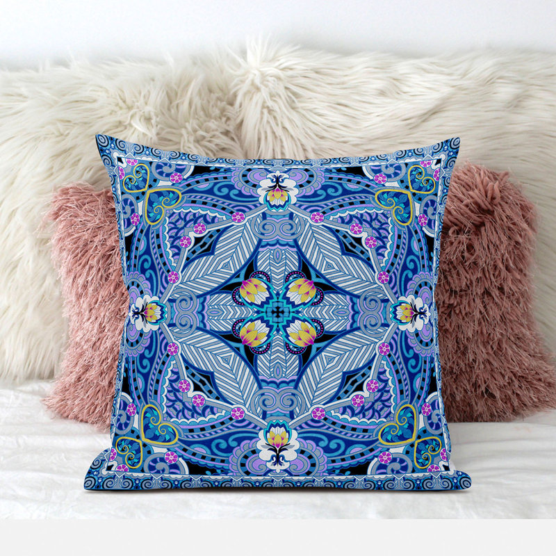 Reversible Throw Pillow, 18" x 18"