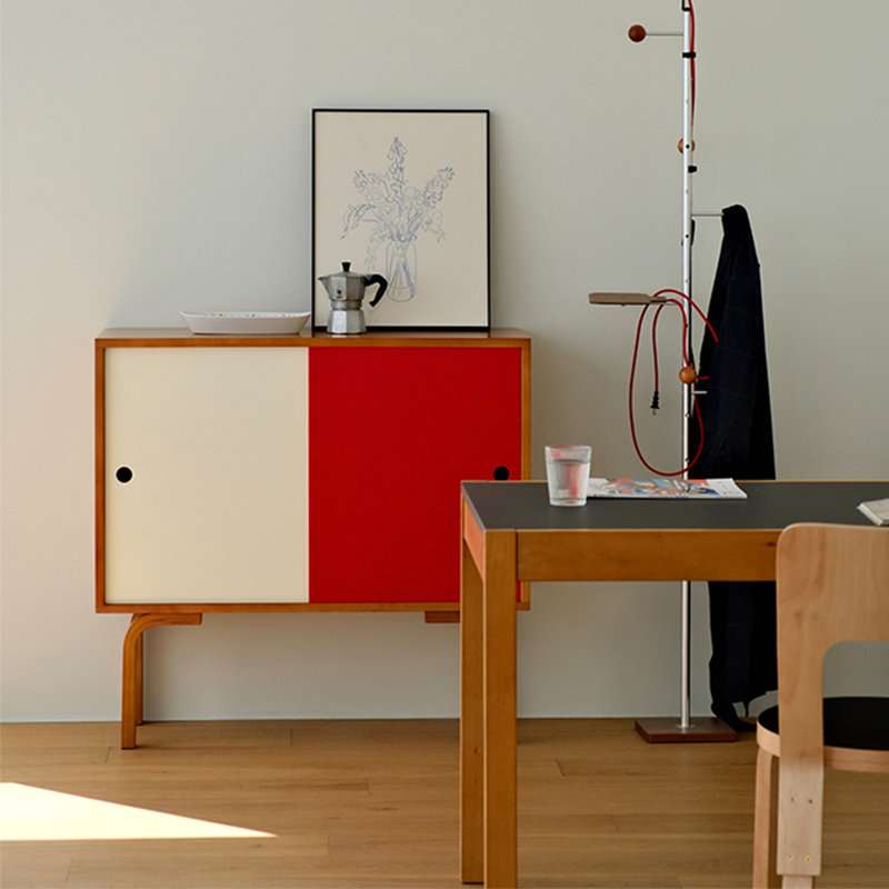 Drayton, Brown/Red