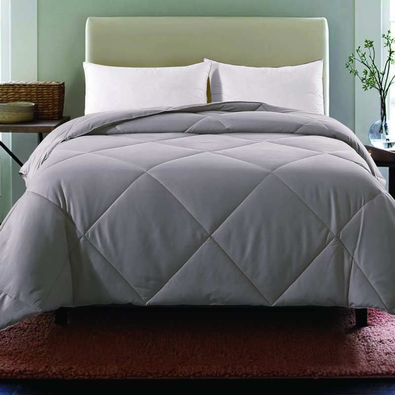 Comforter, King, Gray