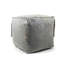 Pouf métallique tacheté