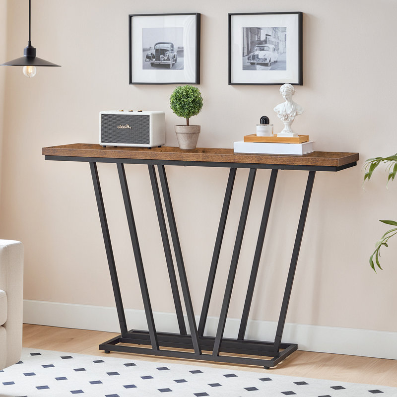 47.2" Console Table Entryway Table Display Stand