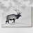 Lone Bull-Gallery Wrapped Canvas