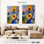 Harnek tournesols dans un vase bleu-106971744