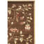 Tapis brun / bourgogne à motif floral Maggio-21588009