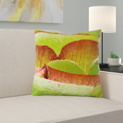 Lily Pad Throw Pillow