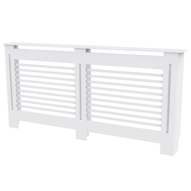 Grille d'armoire de chauffage à lattes pour radiateur, H 36,29 po x l 59,84 po x P 7,48 po