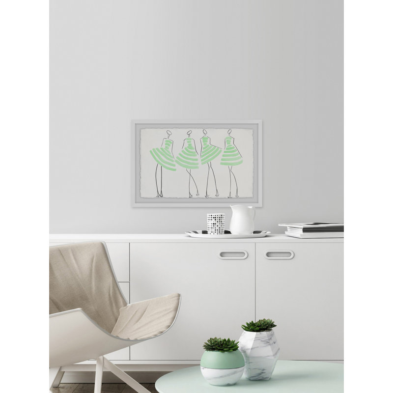 Les Clochettes - Single Picture Frame Print, 20 cm H x 30 cm W x 4 cm D