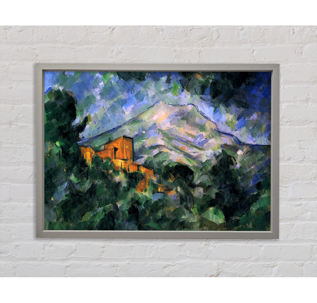 Cezanne St. Victoire und Chateau Noir - Druck