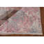 Tapis oriental rayé noué à la main 6 x 8 po