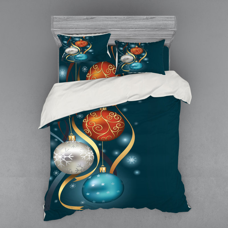 Traditional Polyester Duvet Cover, Queen Duvet Cover + 3 Additional Pieces
