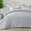 100% Cotton Puckered 3 Pc Reversible Comforter Set with Shams-95063026-95063027