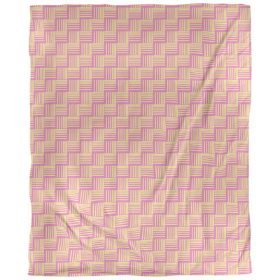 Tissu basketweave contrast