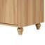 Meuble-lavabo 30 po avec lavabo, armoire de salle de bain multifonctionnelle avec portes et tiroir, panneau de fibres à densité moyenne, naturel
