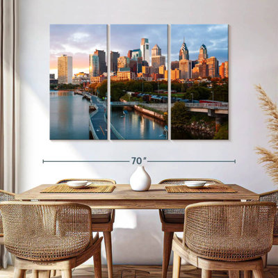 Philadelphie, promenade et horizon