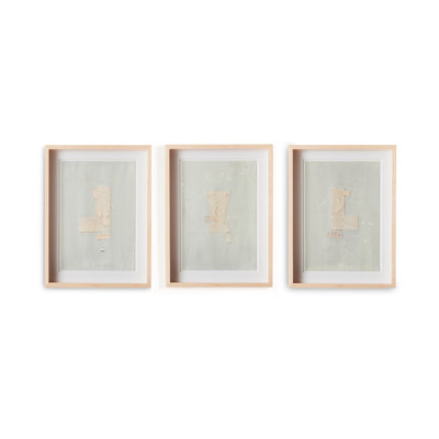 Galactic Triptych I Painting by Jade Dacay