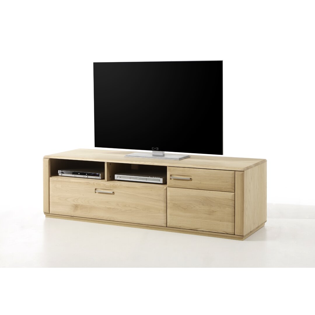 TV-Lowboard Beauregard aus Massivholz, 179 cm