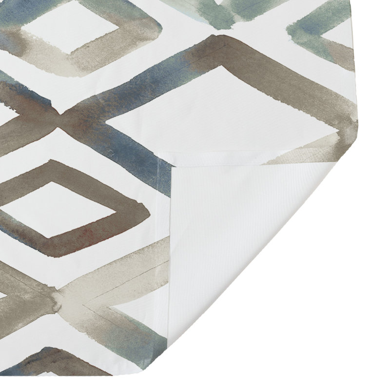 Antonett Geometric Shower Curtain