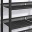 Rangement pour chaussures à 4 tablettes en filet - gardez vos chaussures accessibles et support industriel organisé