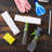 Glass Cleaner Spray Bottle with Built-in Squeegee