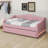 Upholstered Daybed With Light And Trundle-898233059