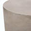 Table d'appoint d'extérieur en béton léger