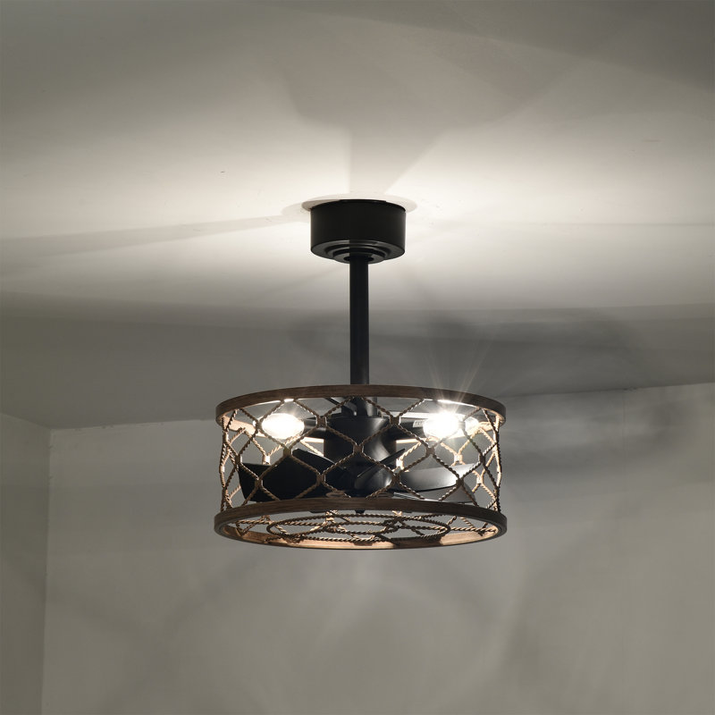 Elidh 12.99'' Ceiling Fan with Light Kit
