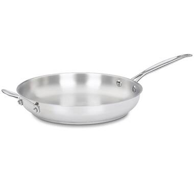 Cuisinart MCP22-30HCN MultiClad Pro Skillet with Helper and Cover, 12-Inch