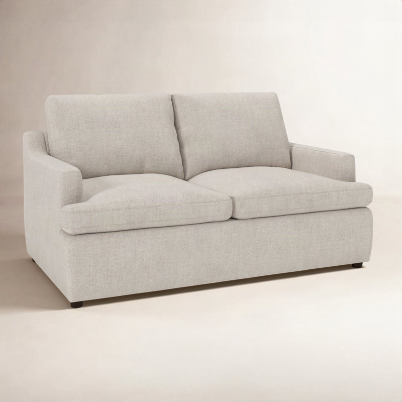 Causeuse rembourrée Essex, Chenille texturée Monique