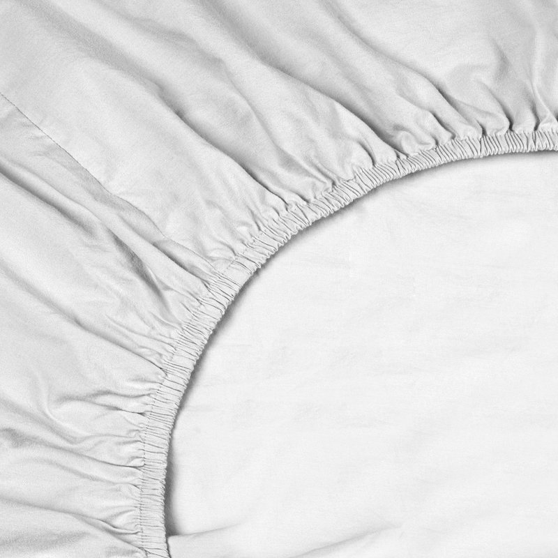 100% Cotton Sheet Set, King, Cloud Gray