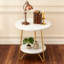 Table d'appoint moderne 18,7 po avec structure en métal-165486775