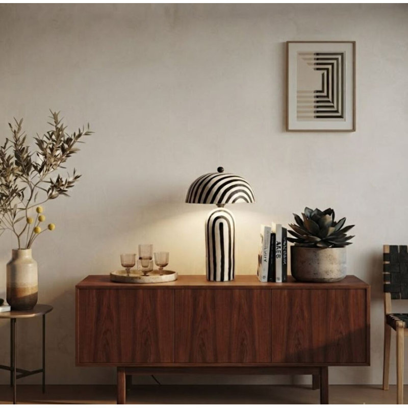 Lampe de table en papier Taxco