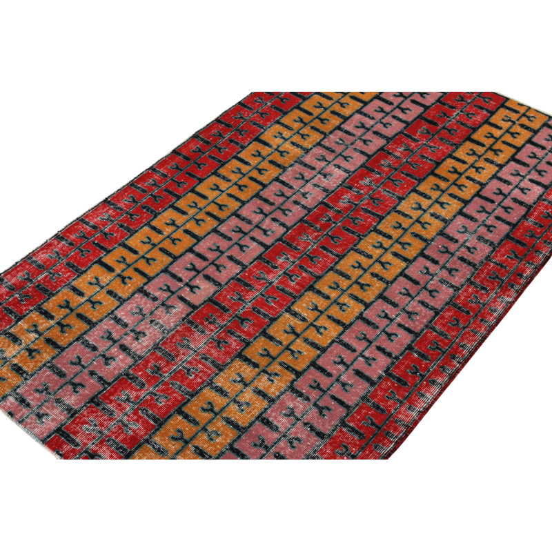 Pasha One-of-a-Kind 4' X 6'8" Hand Knotted Area Rug